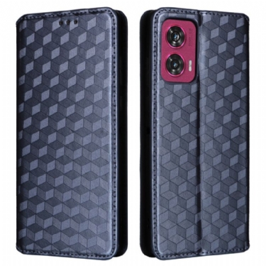 Flip Cover Motorola Edge 50 Fusion 3d Diamanter