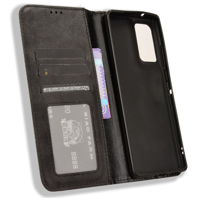 Flip Cover Motorola Edge 50 Fusion Retro Frise