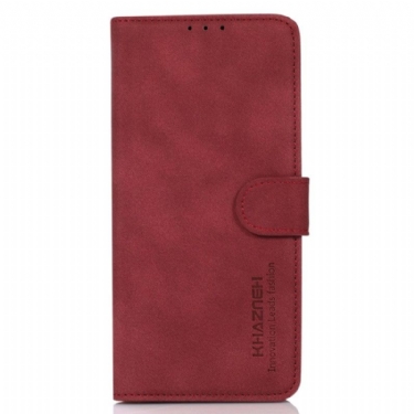 Flip Cover Motorola Edge 50 Fusion Retro Tekstur Khazneh