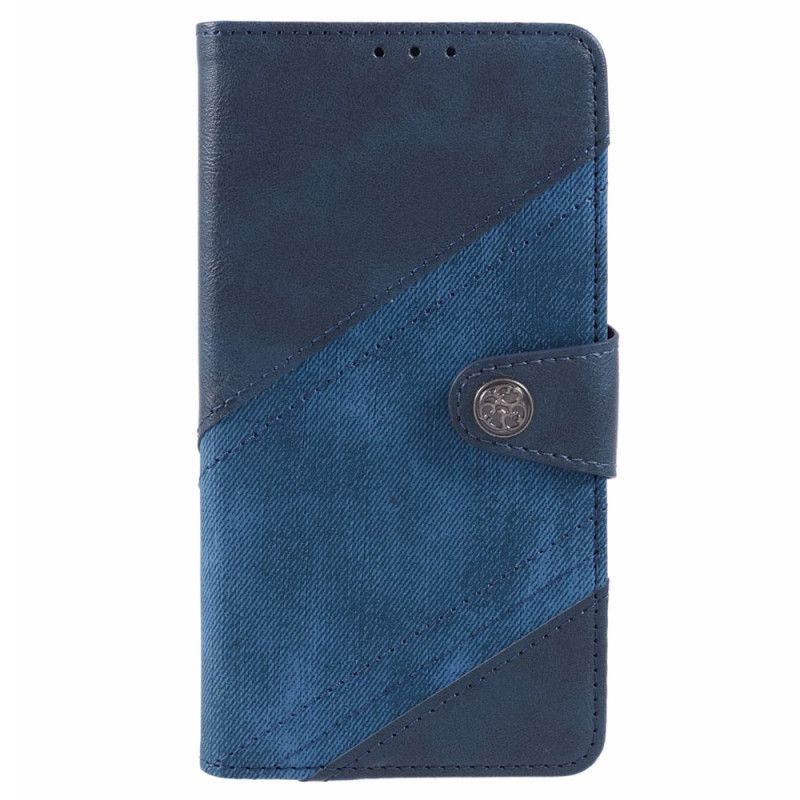 Flip Cover Til Motorola Edge 50 Fusion Tofarvet Vintage Design