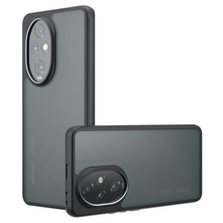 Cover Honor 200 Telefon Etui Sort Gennemsigtig