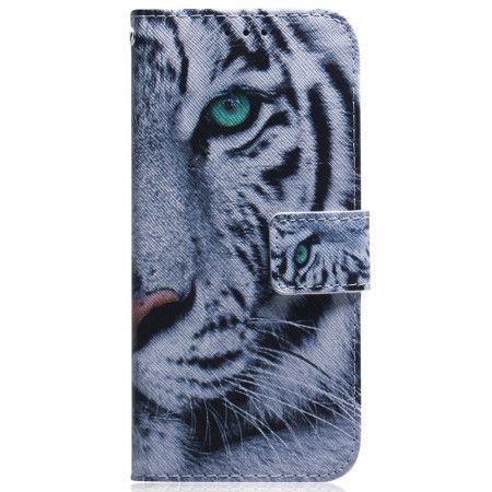 Flip Cover Til Honor 200 Hvid Tiger