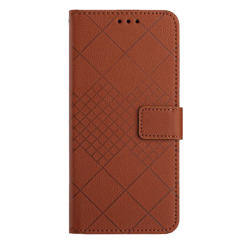 Læder Cover Honor 200 Telefon Etui Strappy Diamanter