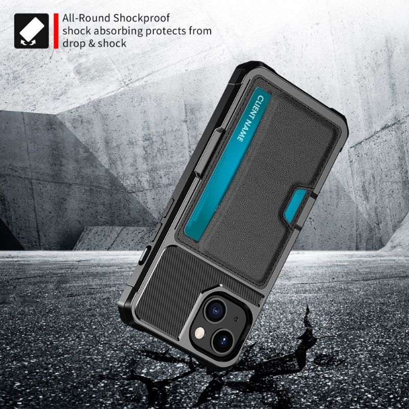 Cover iPhone 13 Anti-fald Zm02 Kortholder