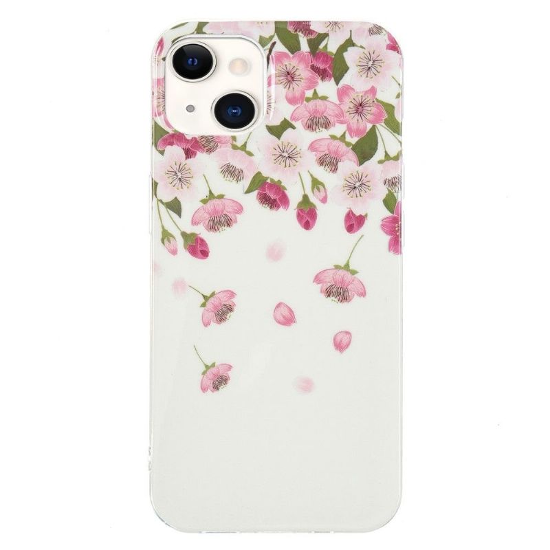 Cover iPhone 13 Fluorescerende Blomster