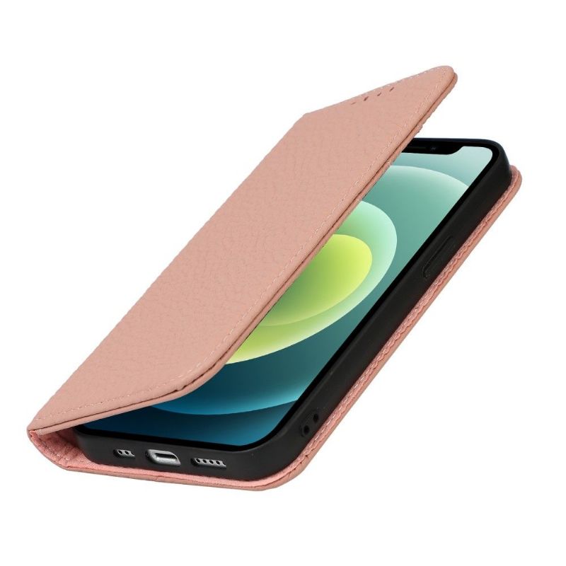 Flip Cover iPhone 13 Kornet Læder Med Rem