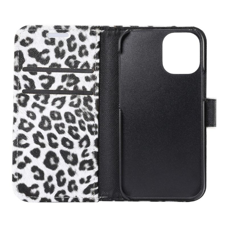 Læder Cover iPhone 13 Stålleopard