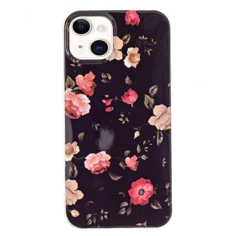 Mobilcover iPhone 13 Fluorescerende Sublime Blomster