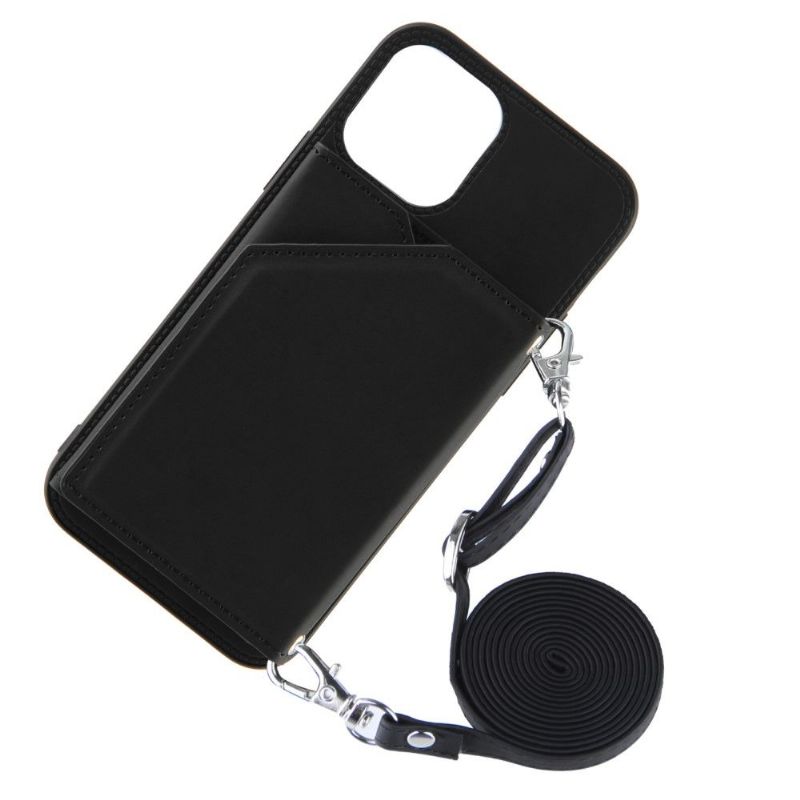 Mobilcover iPhone 13 Original Aude Multi-compartment Lanyard