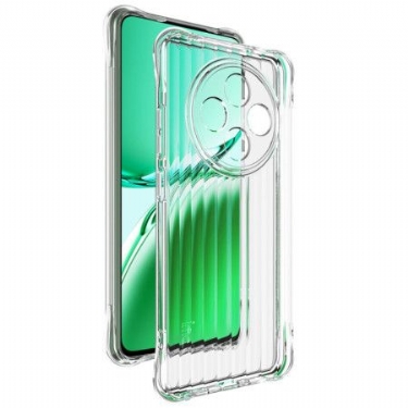 Cover Oppo Reno 12f 5g Transparent Wavy Texture Med Imak Airbag