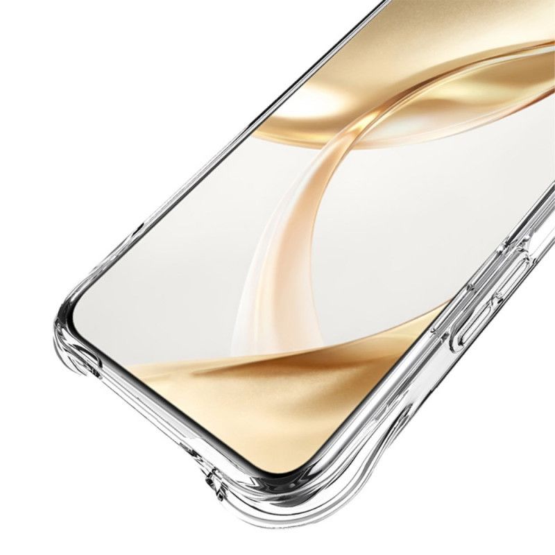 Cover Oppo Reno 12f 5g Transparent Wavy Texture Med Imak Airbag