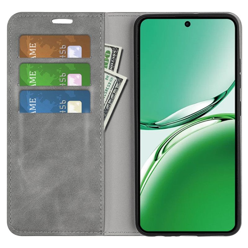 Flip Cover Oppo Reno 12f 5g Klassisk