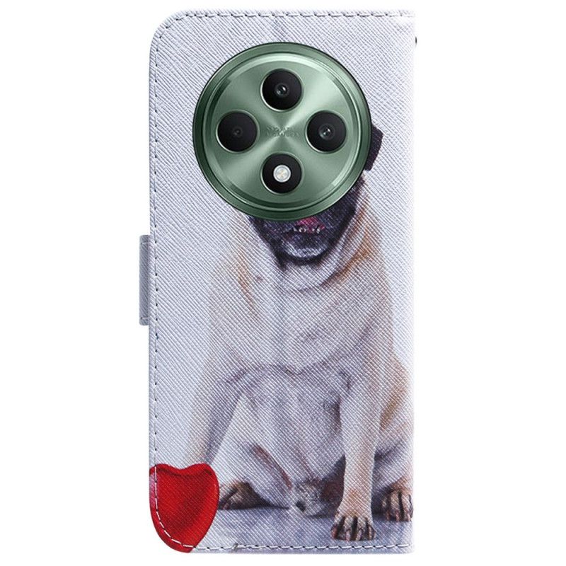 Flip Cover Oppo Reno 12f 5g Mops Hund