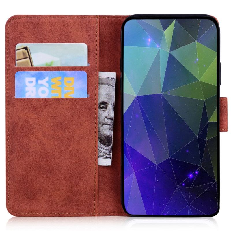 Flip Cover Til Oppo Reno 12f 5g Tigerfodspor