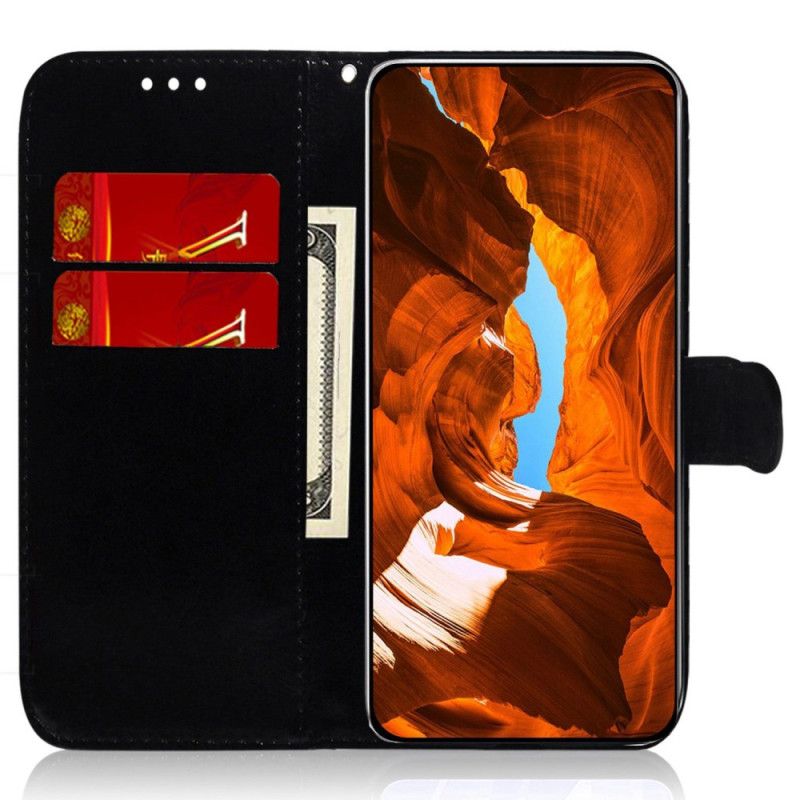 Læder Cover Oppo Reno 12f 5g Telefon Etui Discostil