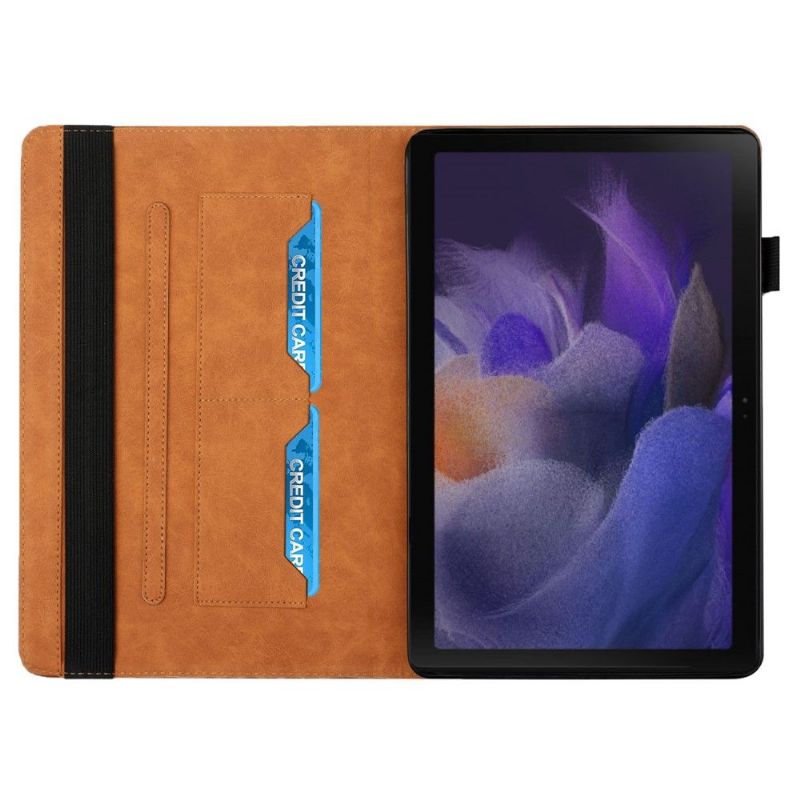 Cover Samsung Galaxy Tab A8 (2021) Cube Geometry Flap Kortholder