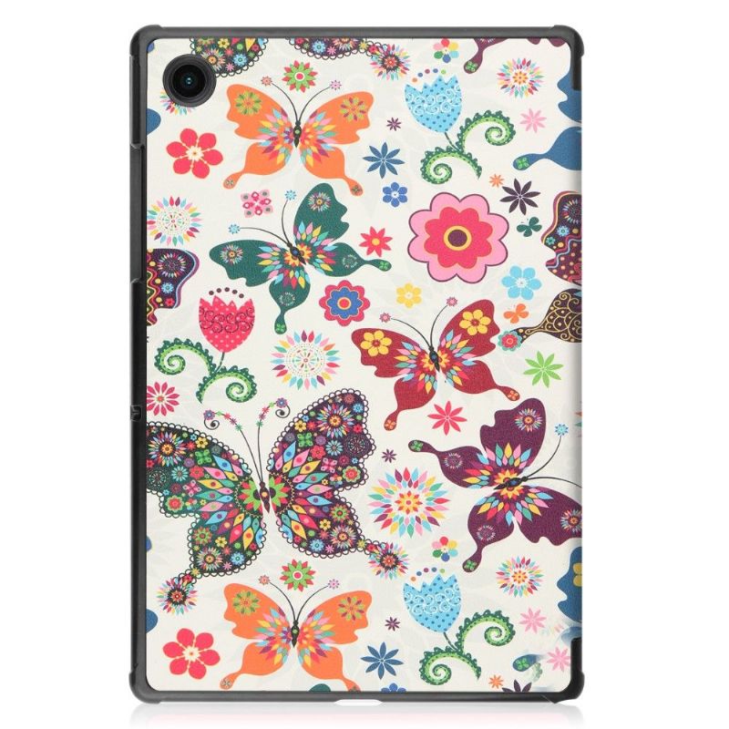 Cover Samsung Galaxy Tab A8 (2021) Smarte Sommerfugle Og Blomster