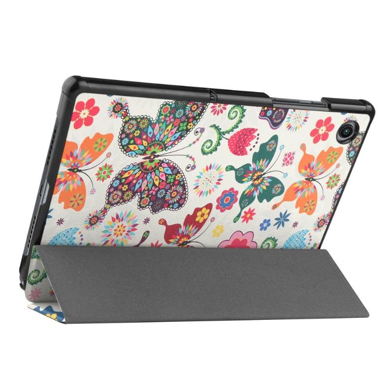 Cover Samsung Galaxy Tab A8 (2021) Smarte Sommerfugle Og Blomster