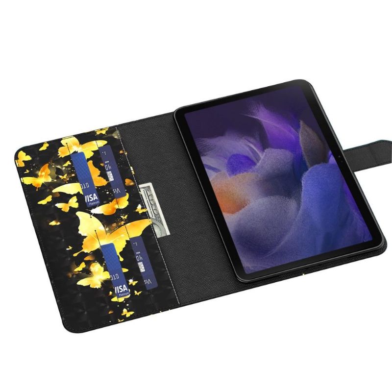 Samsung Galaxy Tab A8 (2021) Golden Butterflies Cover