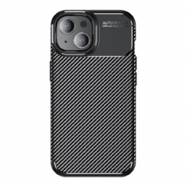 Cover iPhone 15 Plus Carbon Texture Fiber