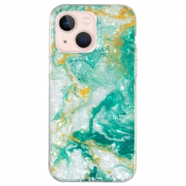 Cover iPhone 15 Plus Farvet Marmor