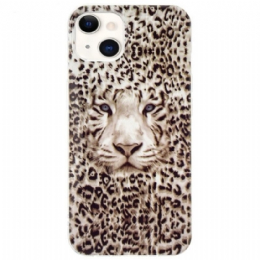 Cover iPhone 15 Plus Fluorescerende Leopard