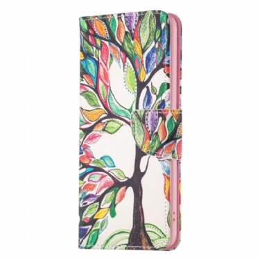 Læder Cover iPhone 15 Plus Træ