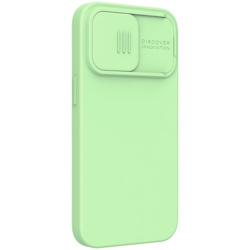 Cover iPhone 13 Pro Max Anti-fald Camshield Flydende Silikone