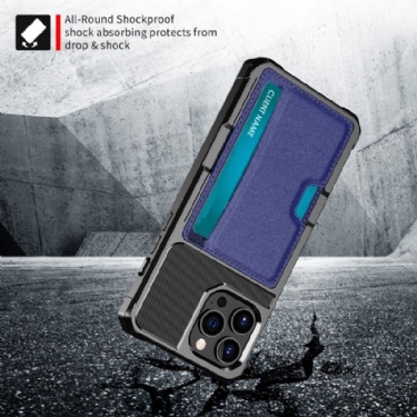 Cover iPhone 13 Pro Max Anti-fald Zm02 Kortholder