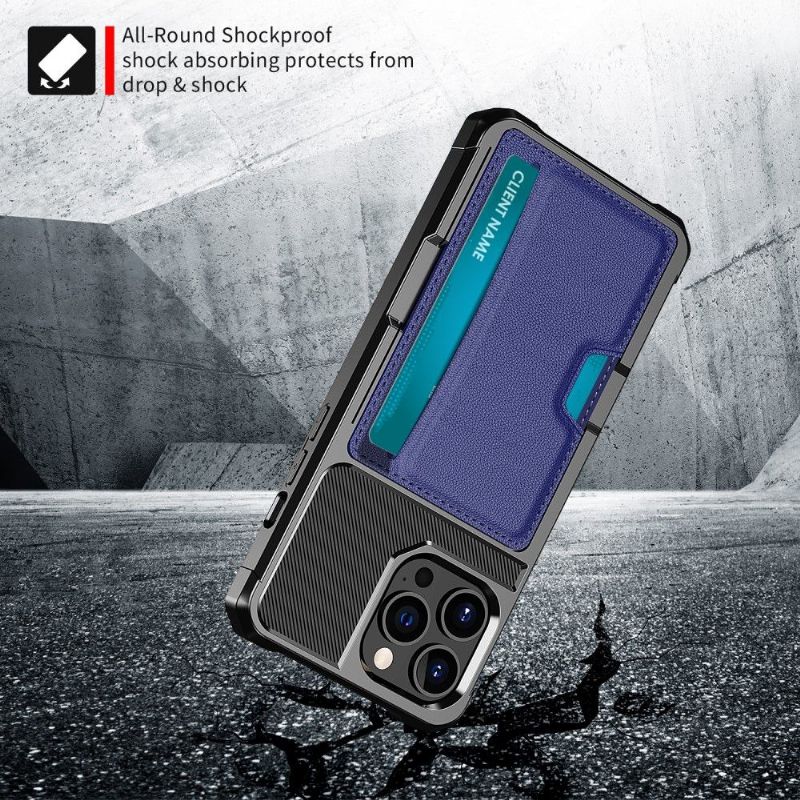 Cover iPhone 13 Pro Max Anti-fald Zm02 Kortholder