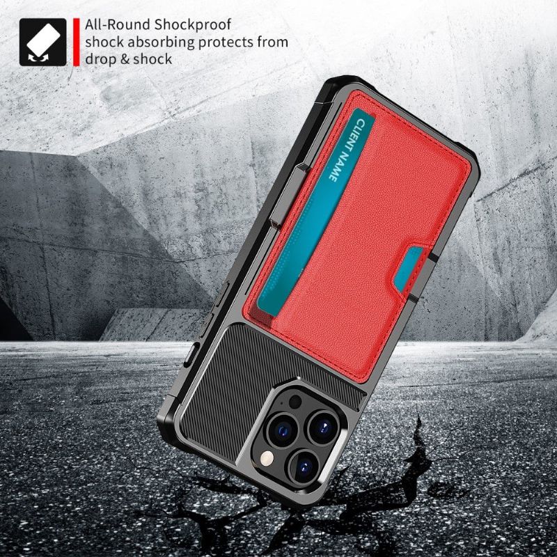 Cover iPhone 13 Pro Max Anti-fald Zm02 Kortholder