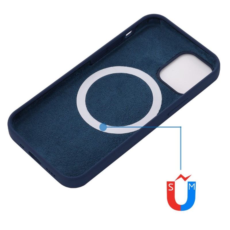 Cover iPhone 13 Pro Max Flydende Silikone Med Magsafe