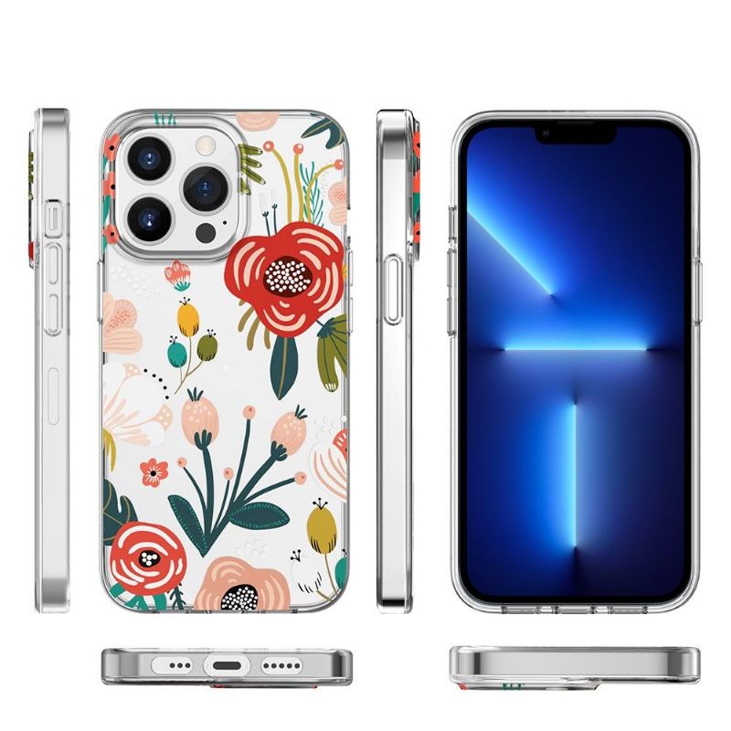 Cover iPhone 13 Pro Max Gensidige Blomster