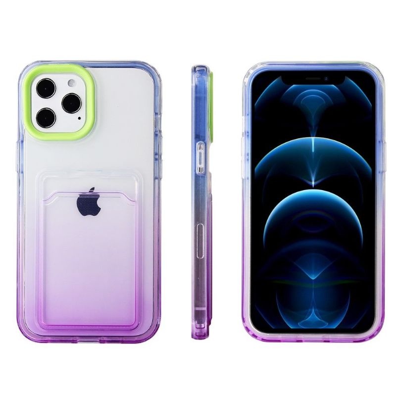 Cover iPhone 13 Pro Max Gradient Farvekortholder