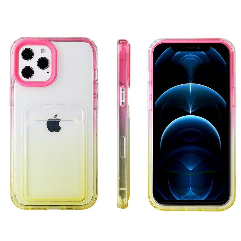 Cover iPhone 13 Pro Max Gradient Farvekortholder