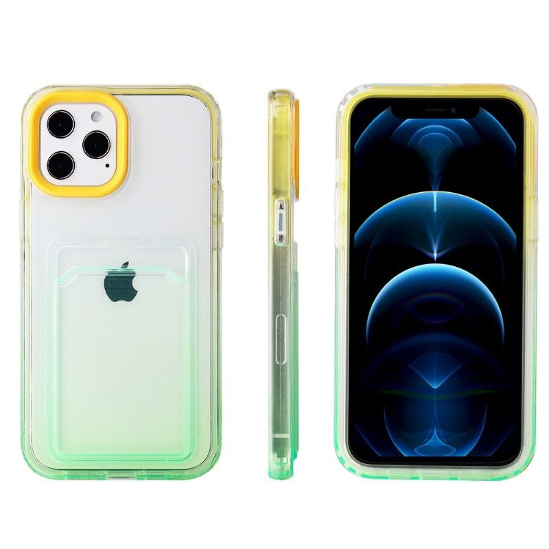 Cover iPhone 13 Pro Max Gradient Farvekortholder