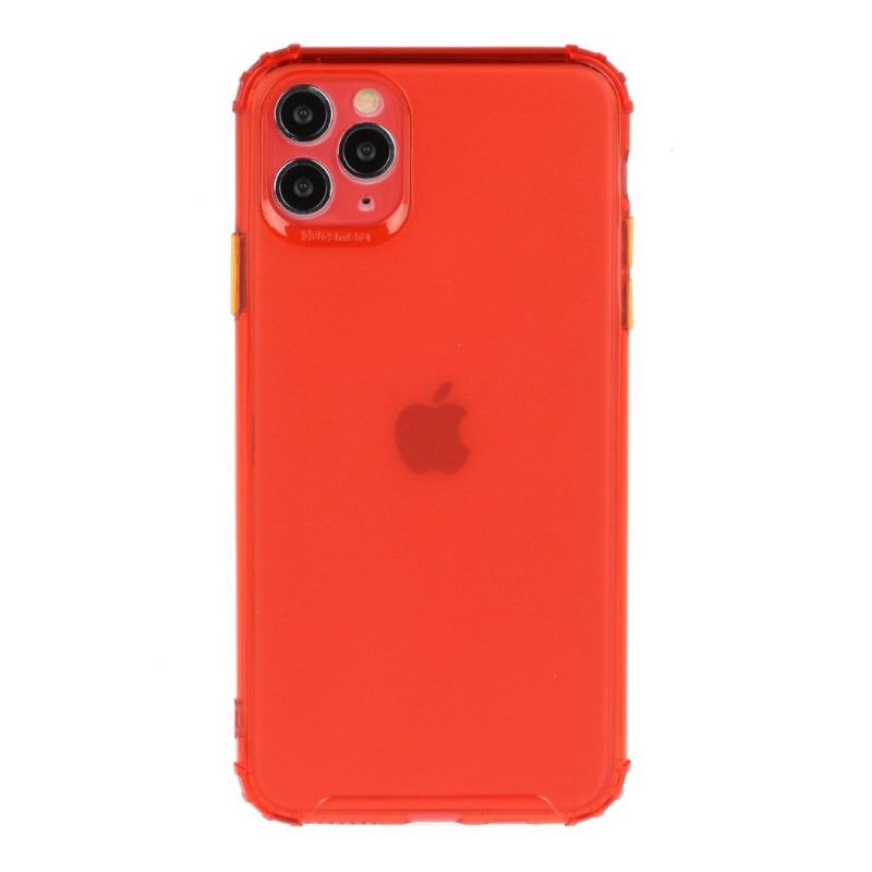 Cover iPhone 13 Pro Max Halvgennemsigtig Med Farvede Knapper