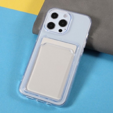 Cover iPhone 13 Pro Max Klar Kortholder