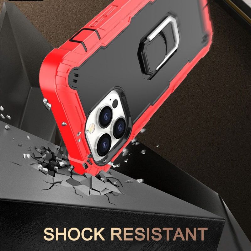 Cover iPhone 13 Pro Max Tofarvet Ringrustning