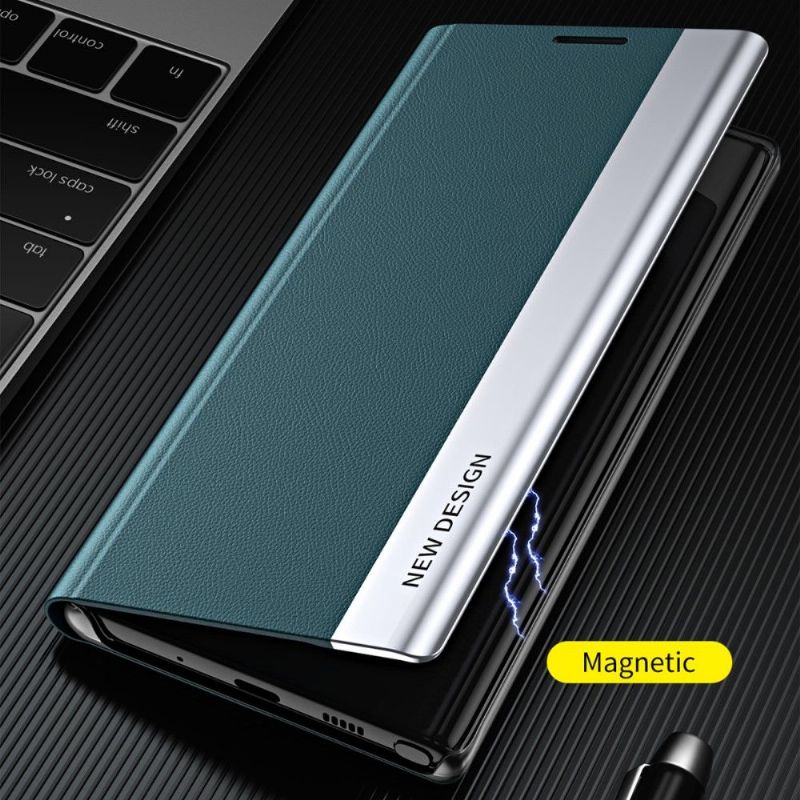 Etui iPhone 13 Pro Max Business Læder Effekt Magnet