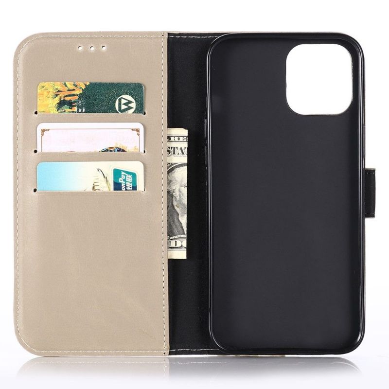 Etui iPhone 13 Pro Max Hemming Flip Cover Retro Kunstlæder