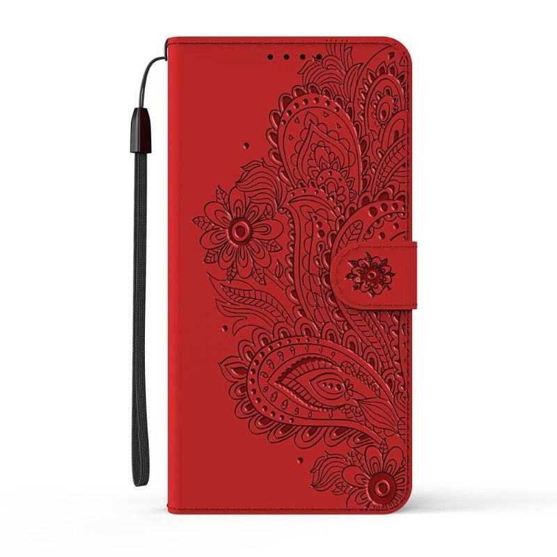 Læder Cover iPhone 13 Pro Max Lena Paisley