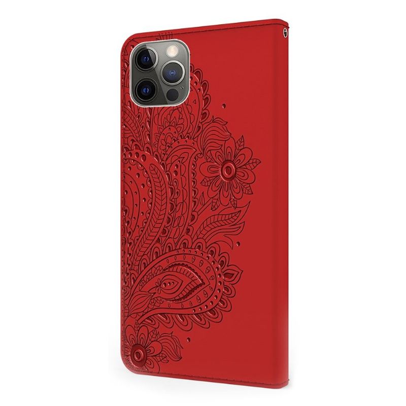 Læder Cover iPhone 13 Pro Max Lena Paisley