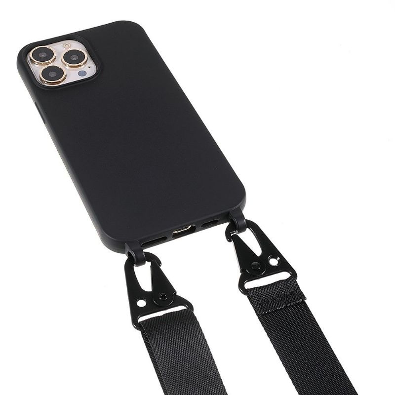 Mobilcover iPhone 13 Pro Max Med Snor Beskyttelsessæt Beskyttelse