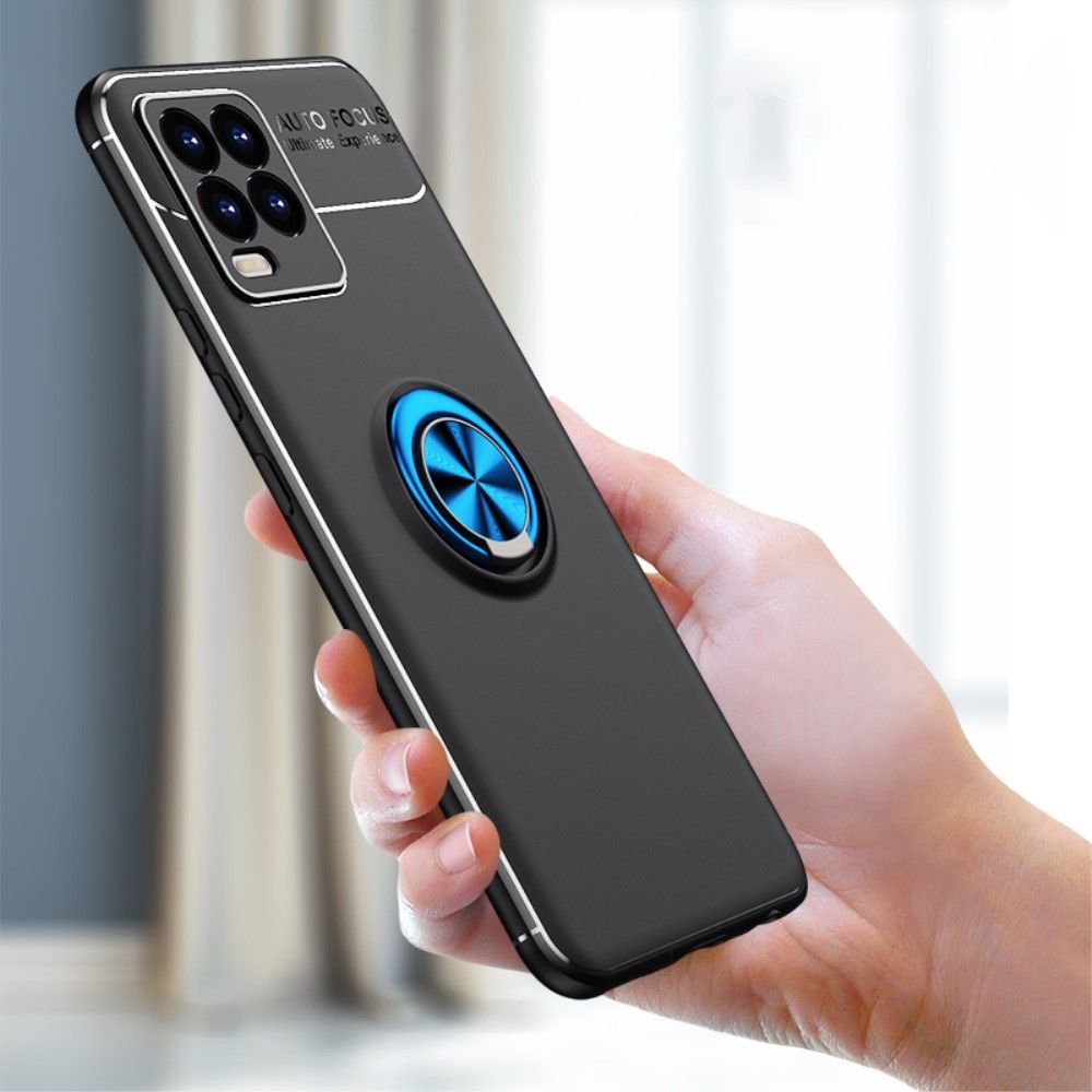 Cover Realme 8 / 8 Pro Silikone Med Roterende Støtte