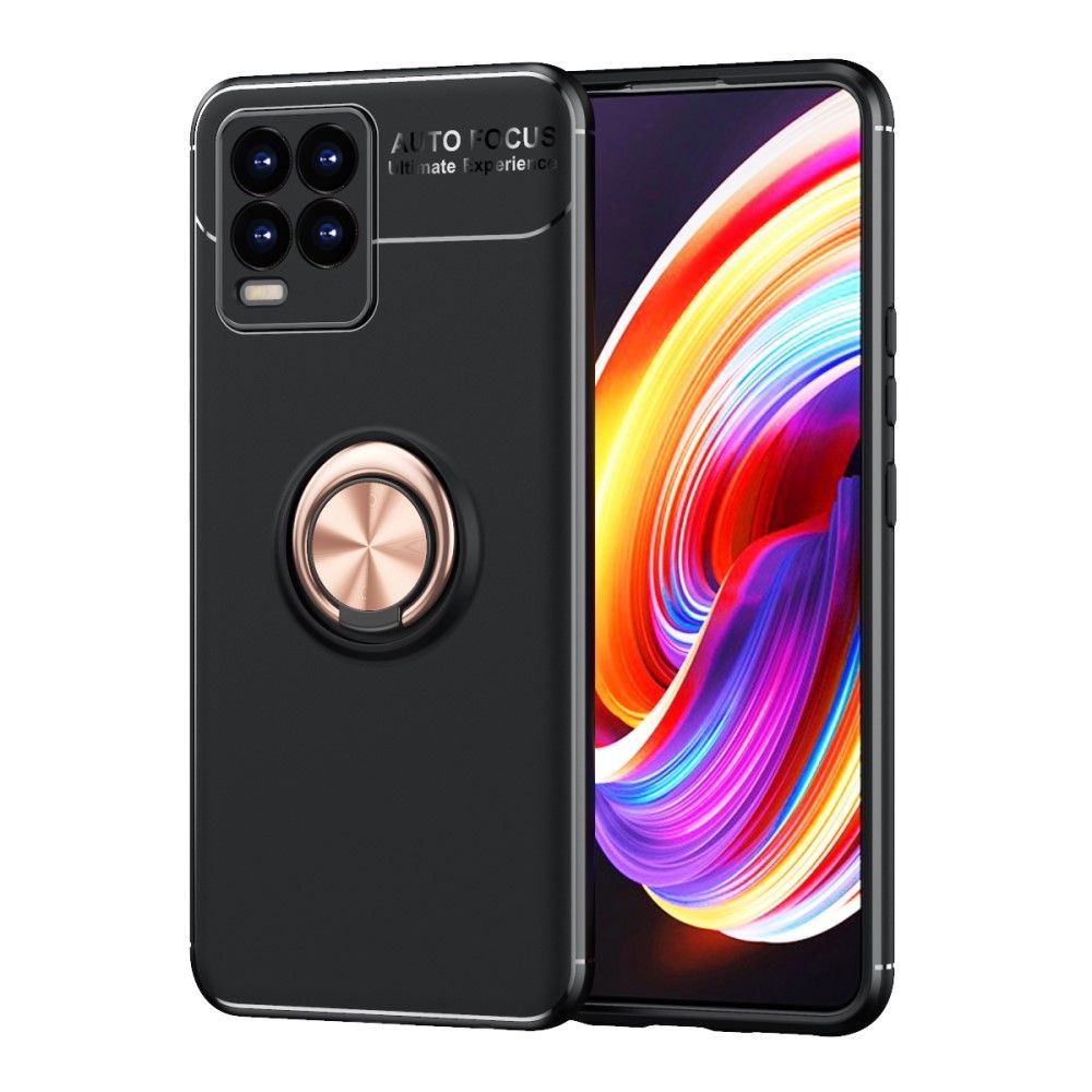 Cover Realme 8 / 8 Pro Silikone Med Roterende Støtte