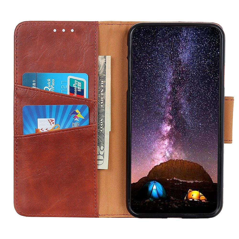 Etui Realme 8 / 8 Pro Edouard Classic Imiteret Læder