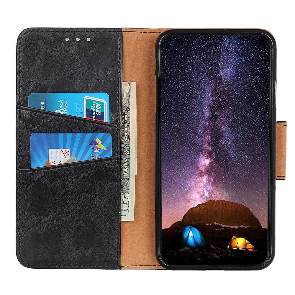 Etui Realme 8 / 8 Pro Edouard Classic Imiteret Læder