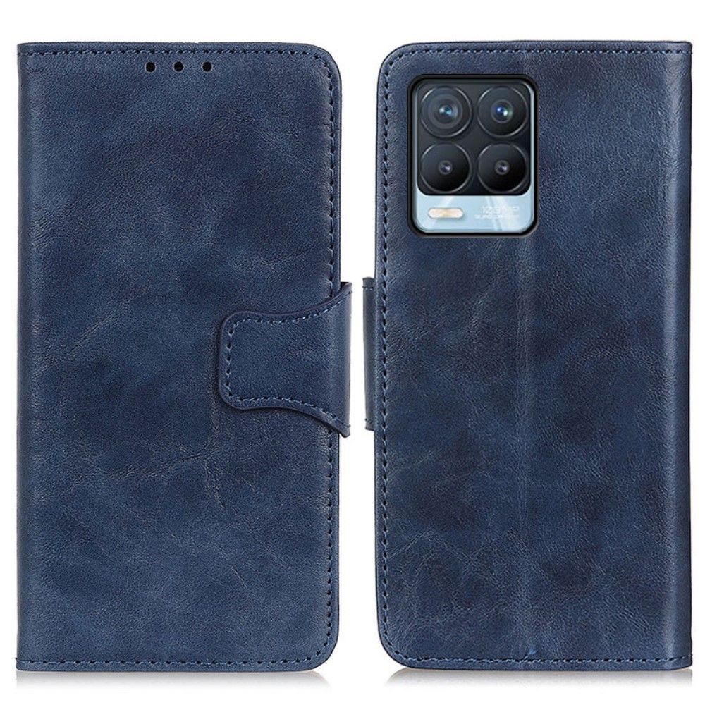 Etui Realme 8 / 8 Pro Edouard Classic Imiteret Læder