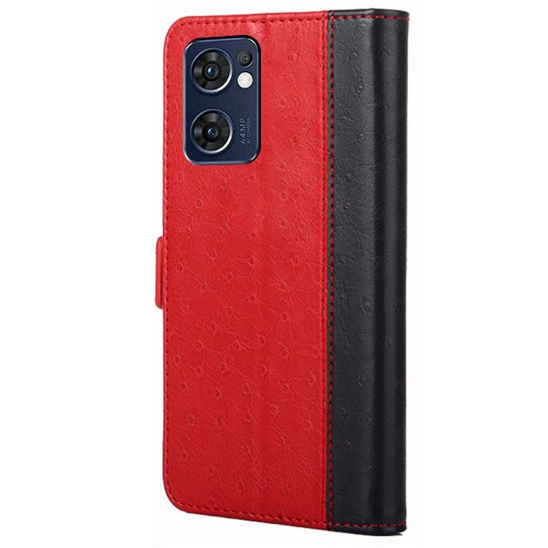 Case Oppo Find X5 Lite Flip Cover Ulrich Kunstlæder